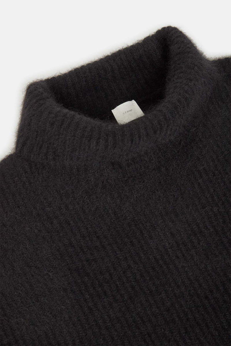 Gilet a collo alto