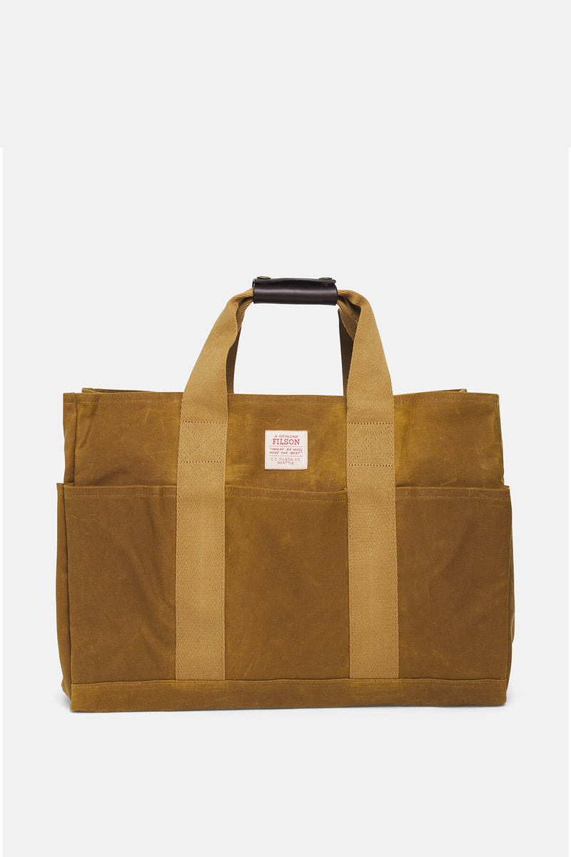 TIN CLOTH OPEN SUPPLY TOTE