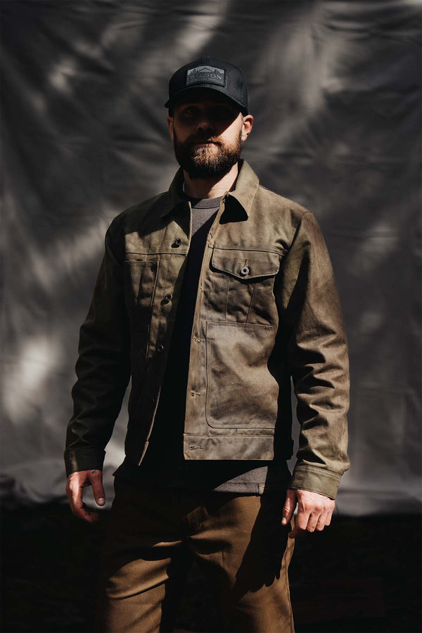 TIN CLOTH SHORT LINED CRUISER JACKET