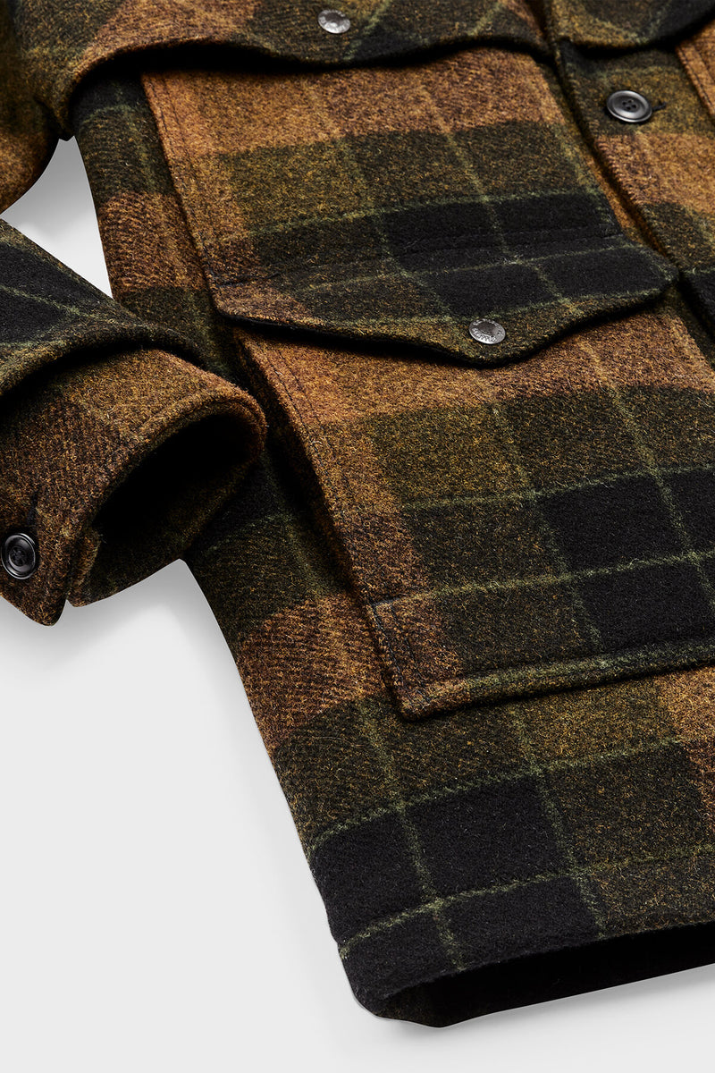 LINED MACKINAW WOOL PACKER COAT