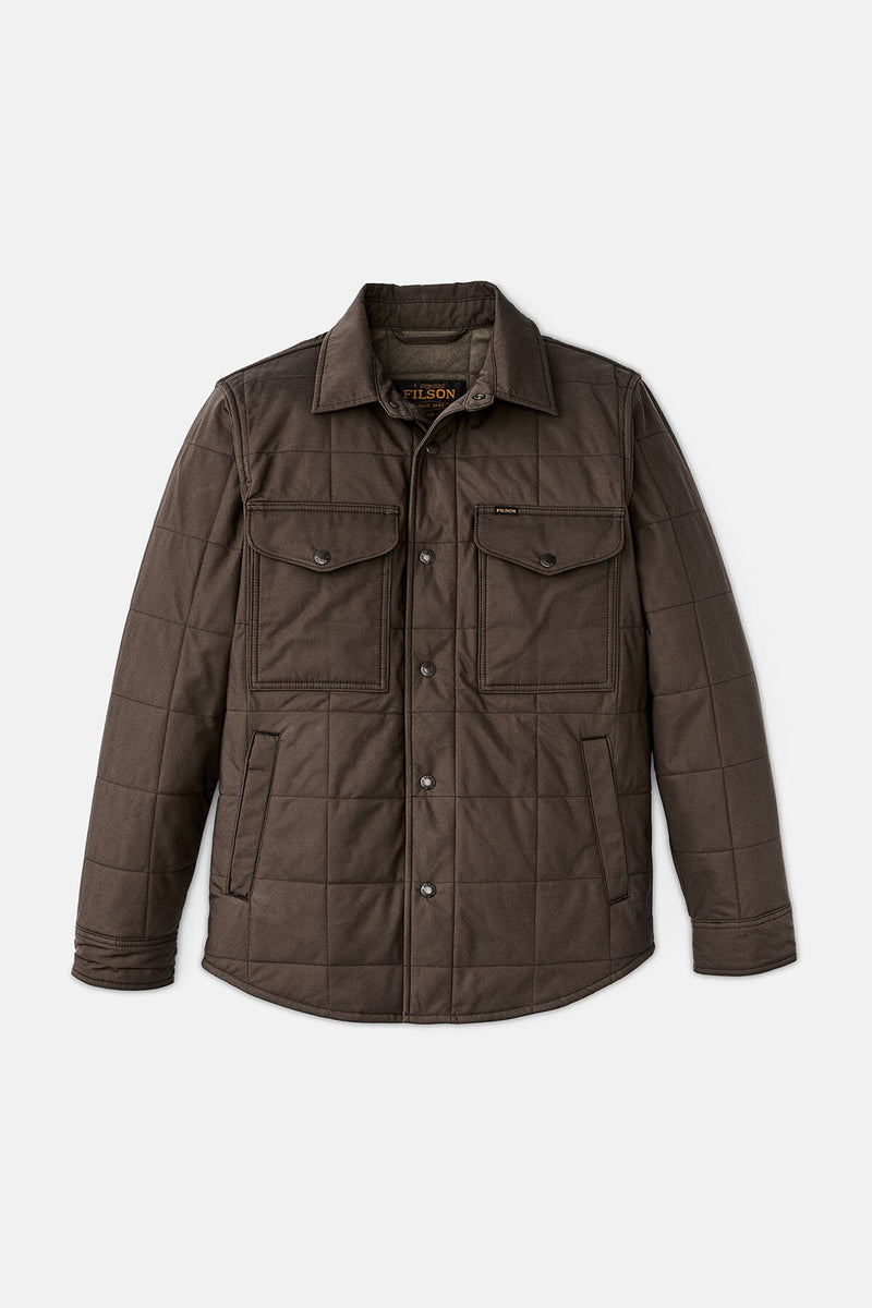 Jac-Shirt trapuntata in Cover Cloth