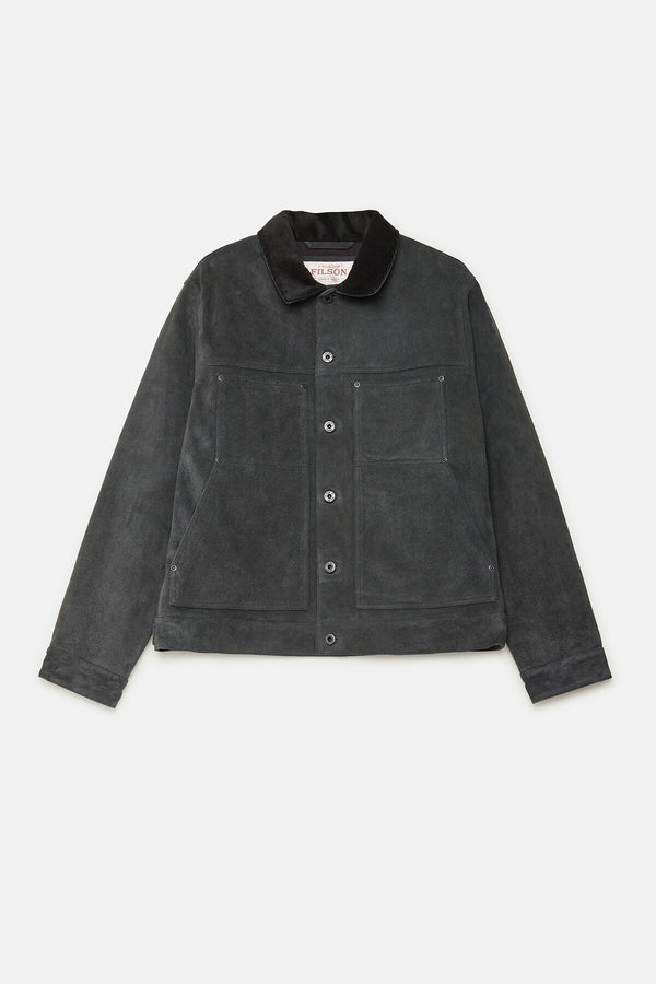 GIACCA CRUISER CORTA IN PELLE SCAMOSCIATA