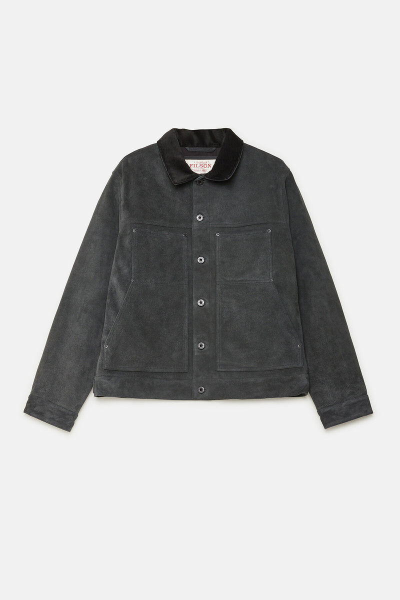 GIACCA CRUISER CORTA IN PELLE SCAMOSCIATA