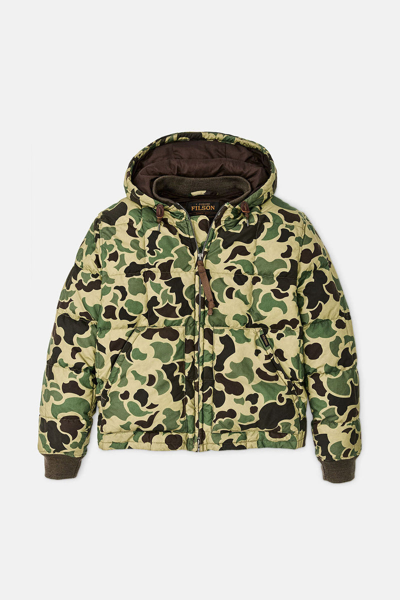 GIACCA CERATA IN PIUMA D’ANATRA