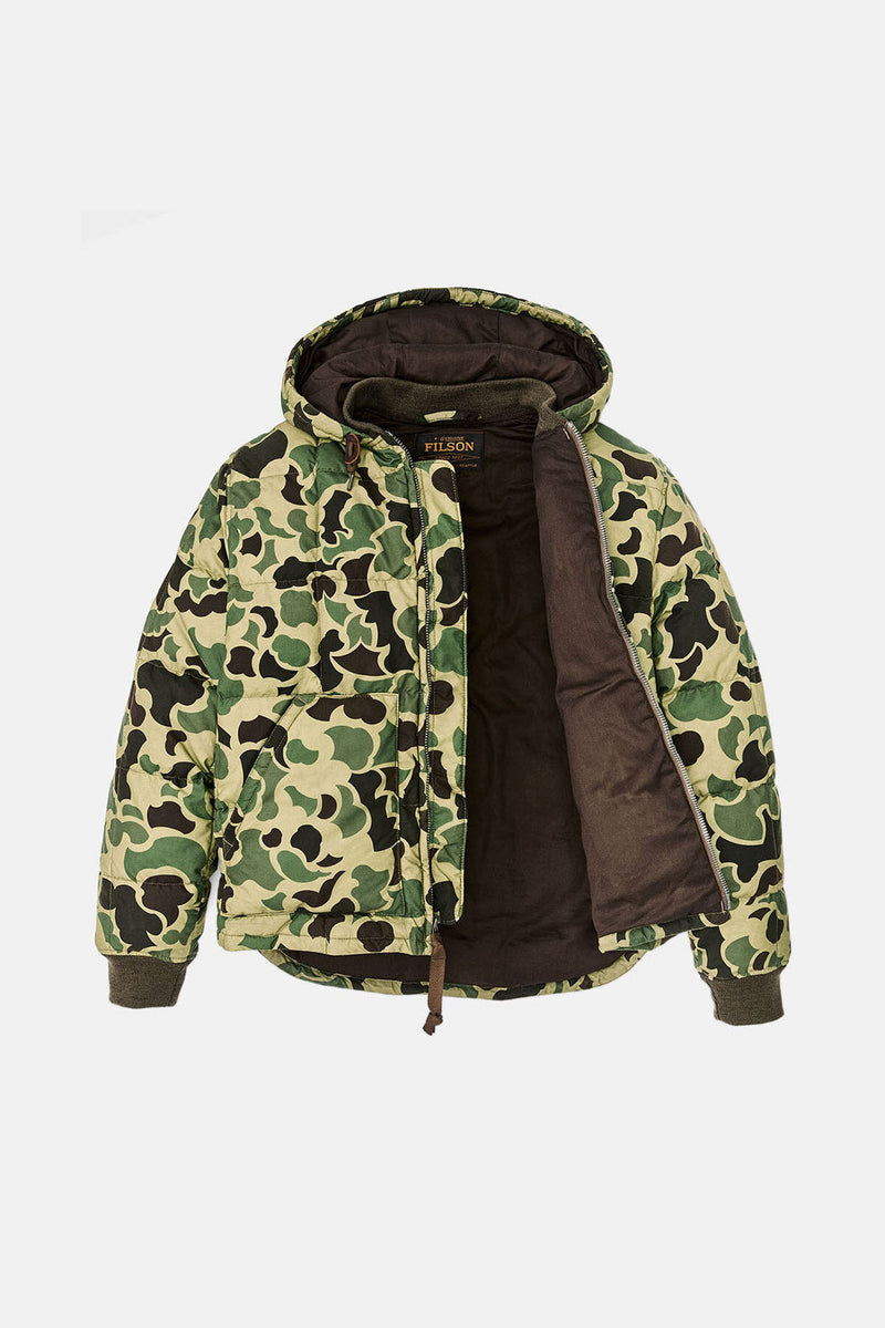 GIACCA CERATA IN PIUMA D’ANATRA