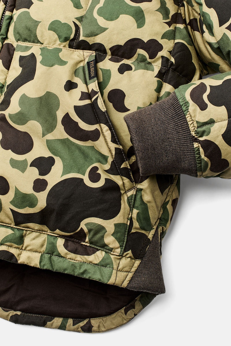 GIACCA CERATA IN PIUMA D’ANATRA