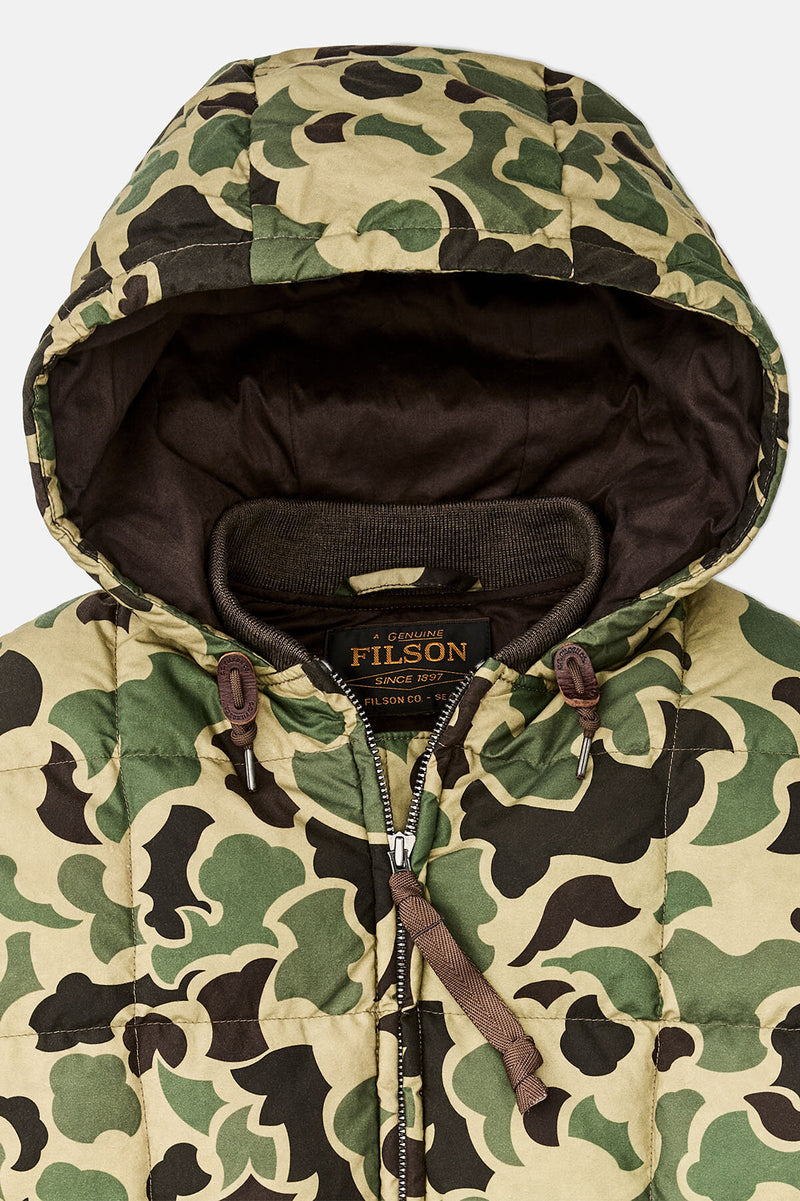 GIACCA CERATA IN PIUMA D’ANATRA