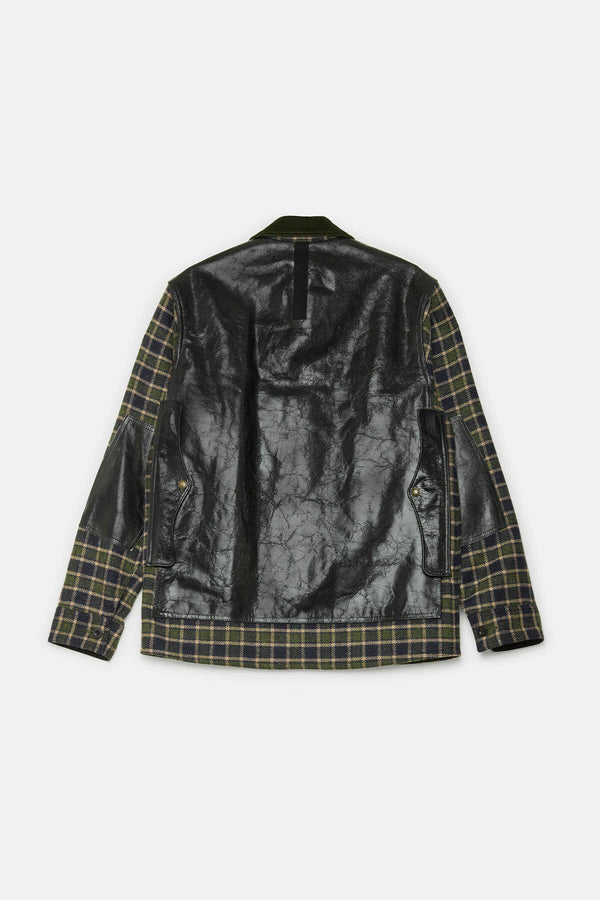 FILSON × JUNYA WATANABE JAC-SHIRT IN LANA A QUADRI