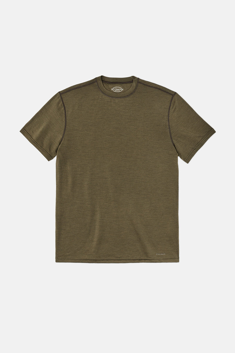 210G MERINO WOOL SHORT SLEEVE CREW