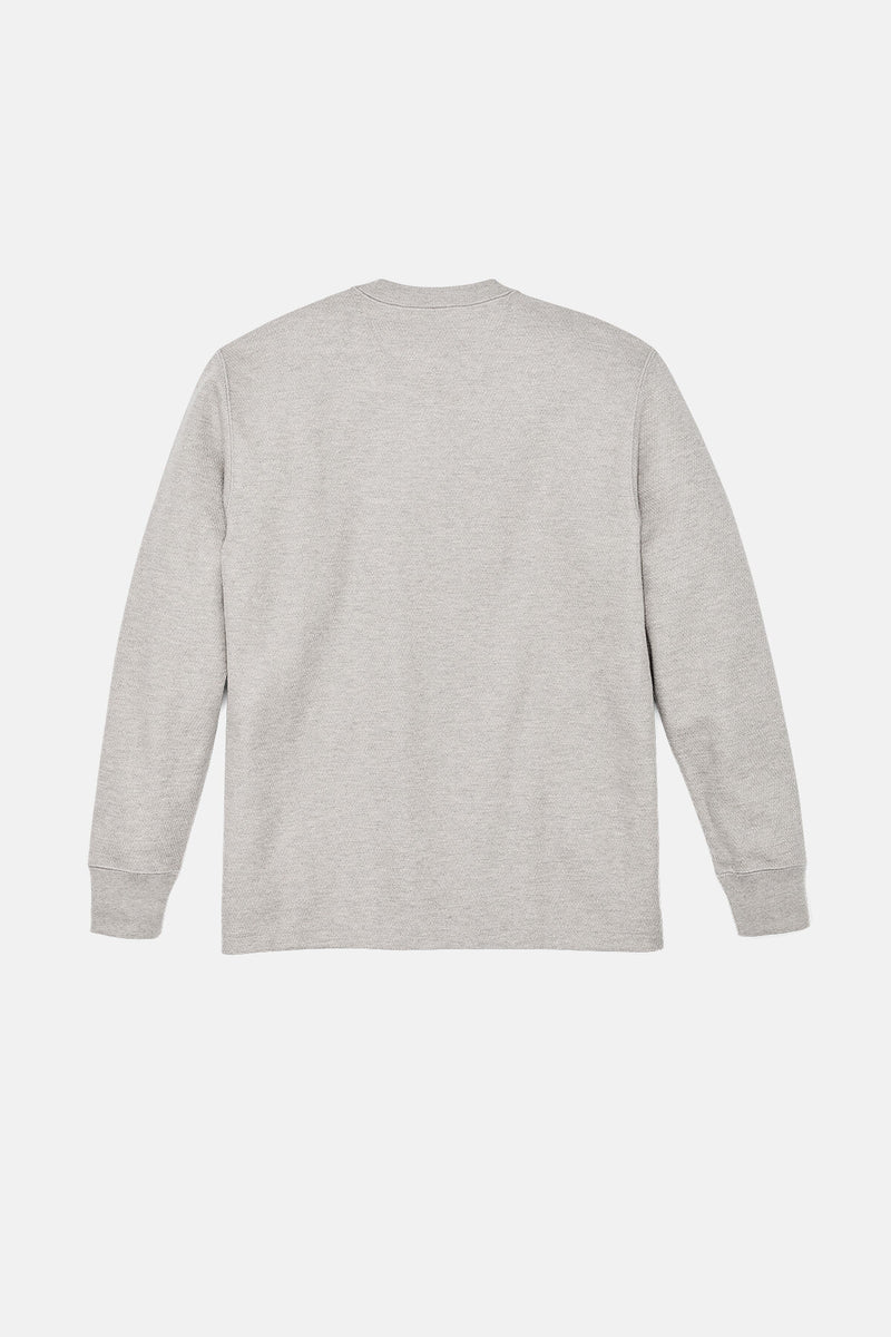 Waffle Knit Thermal Crewneck