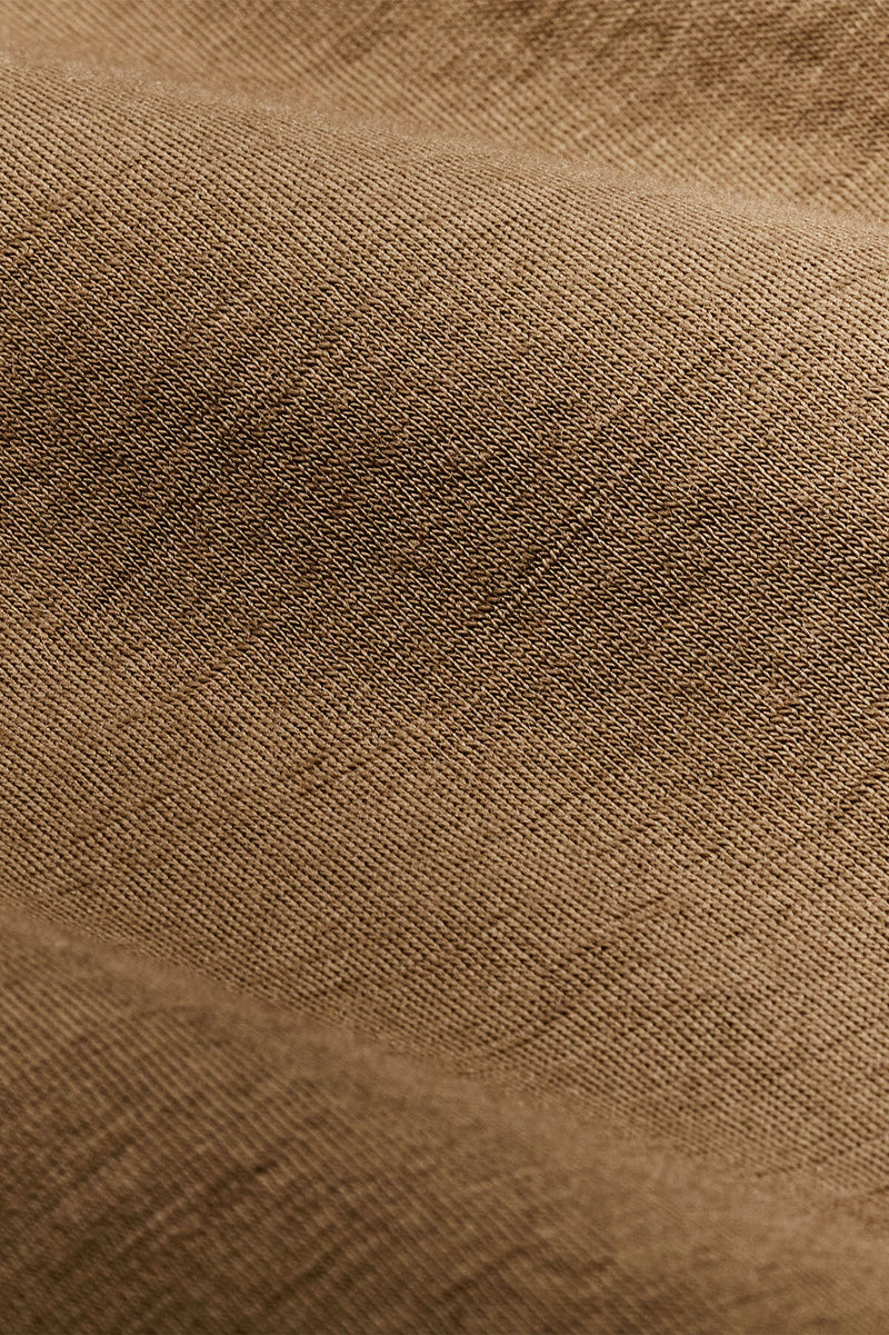 T-shirt girocollo a maniche corte in lana merino da 210 g