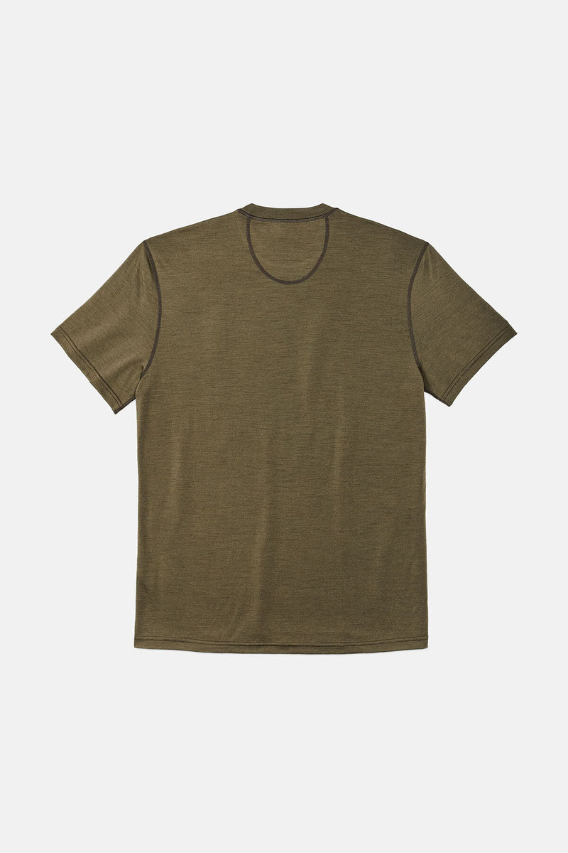 210G Merino Wool Short Sleeve Crewneck