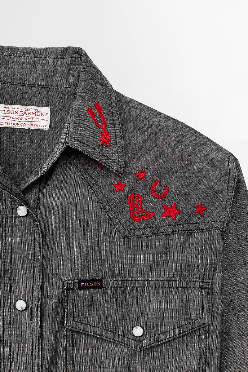 Women's Embroidered Western Shirt