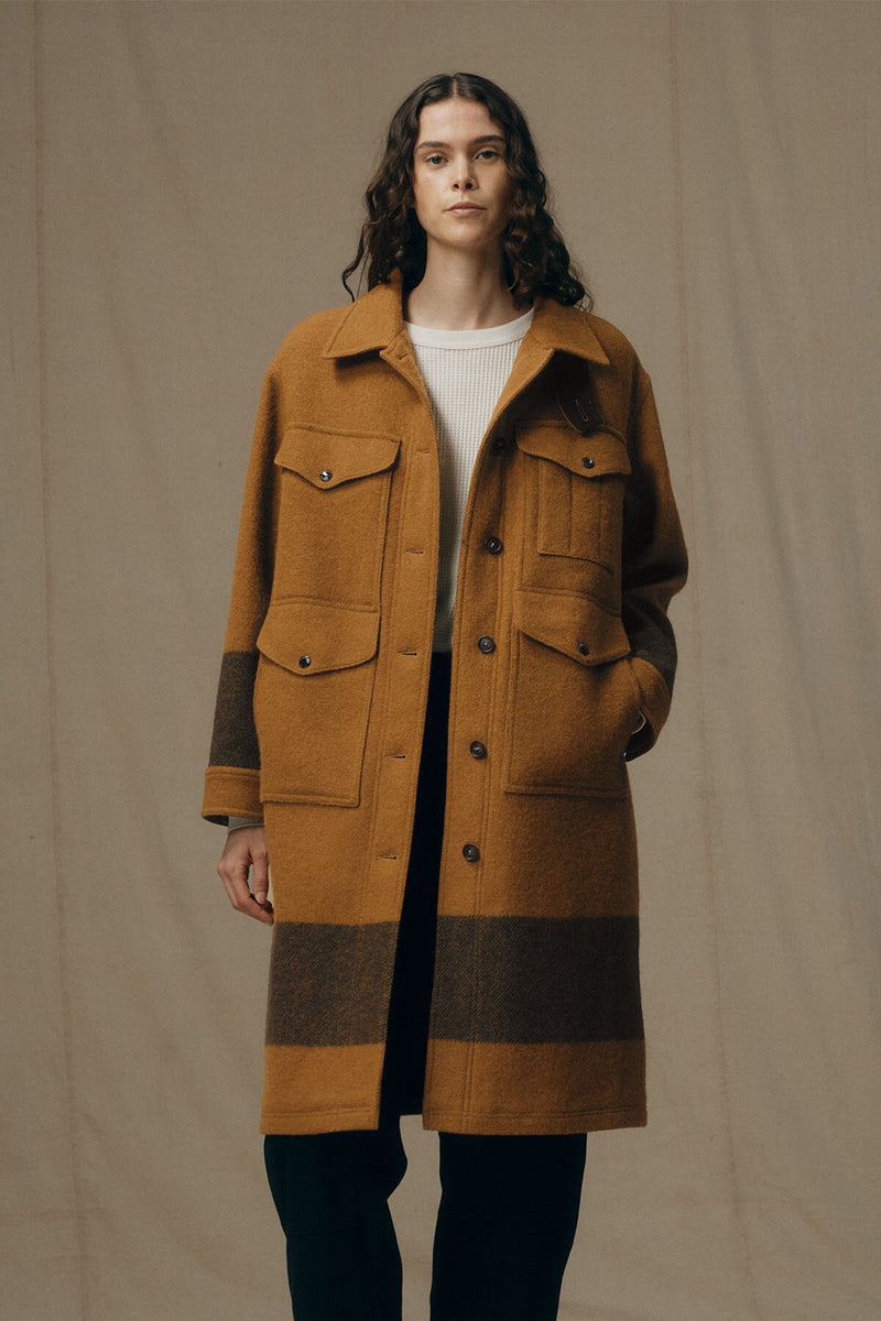 Women's Wool Long Cruiser Coat