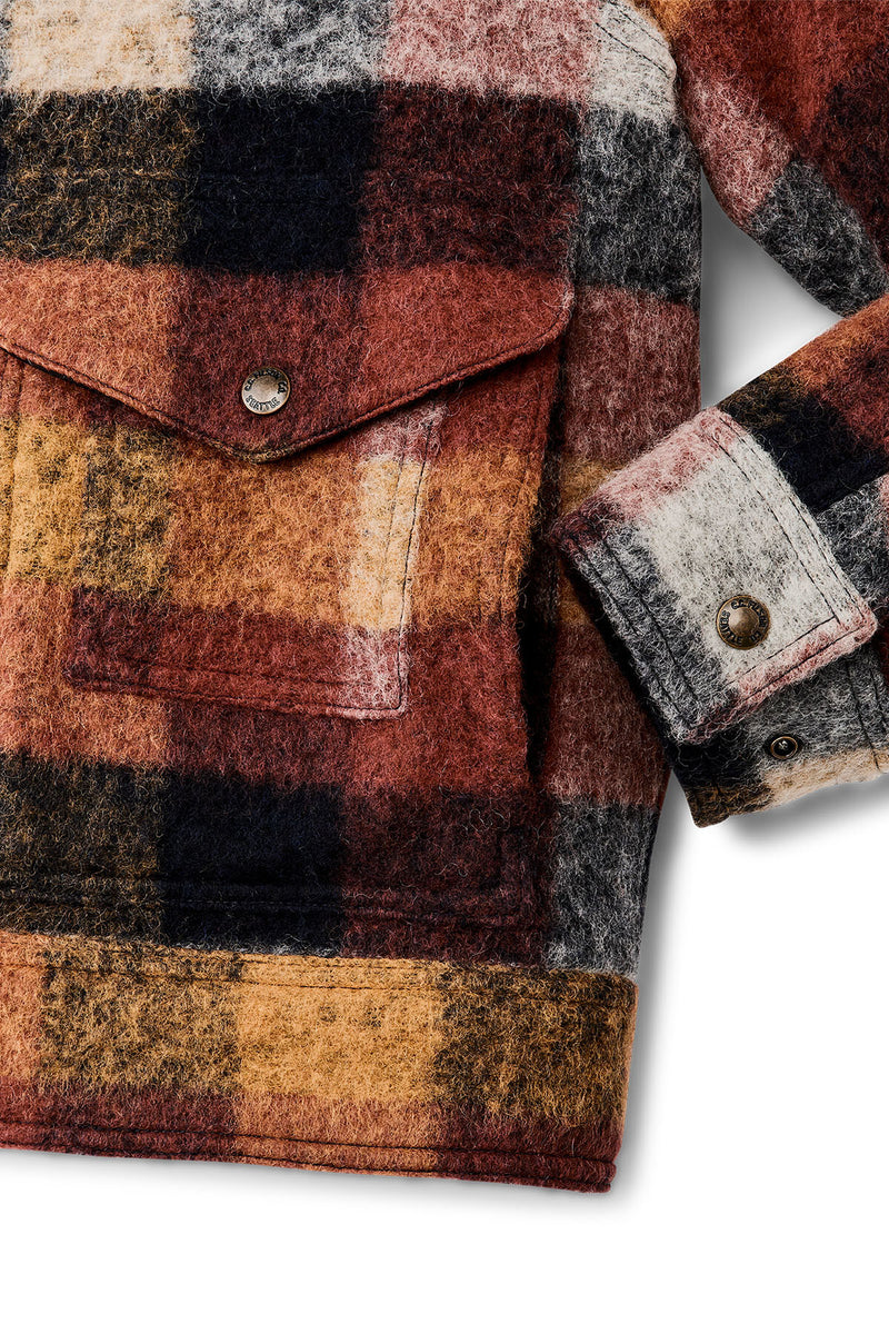 WOMEN’S BLANKET WOOL JACKET