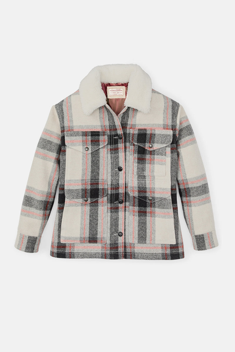 WOMEN’S MACKINAW WOOL SHEARLING CRUISER JACKET