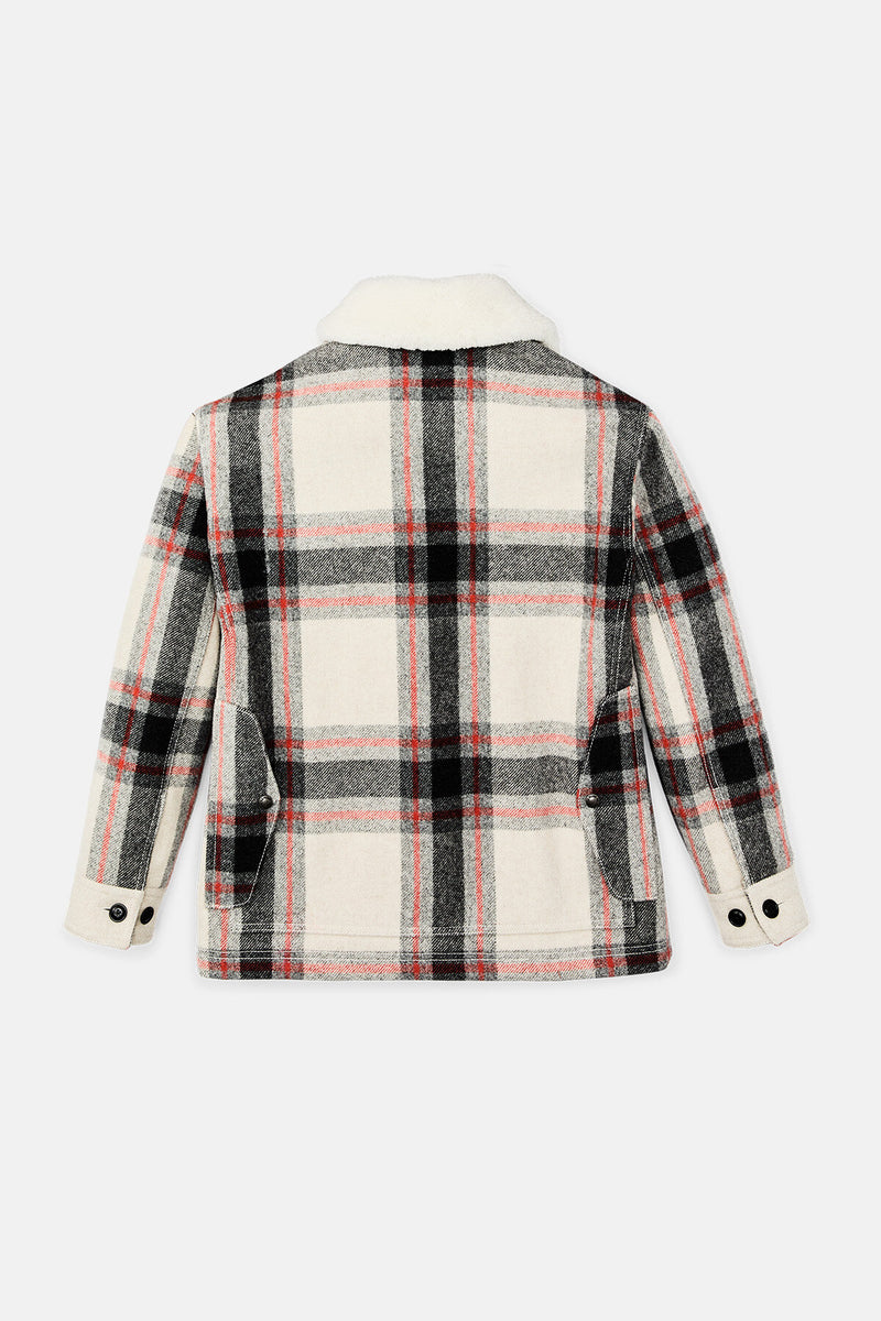 WOMEN’S MACKINAW WOOL SHEARLING CRUISER JACKET