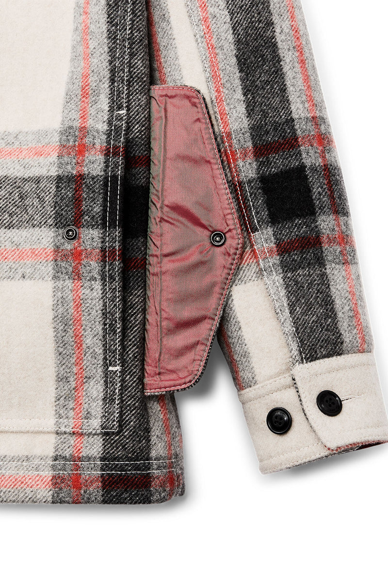 WOMEN’S MACKINAW WOOL SHEARLING CRUISER JACKET