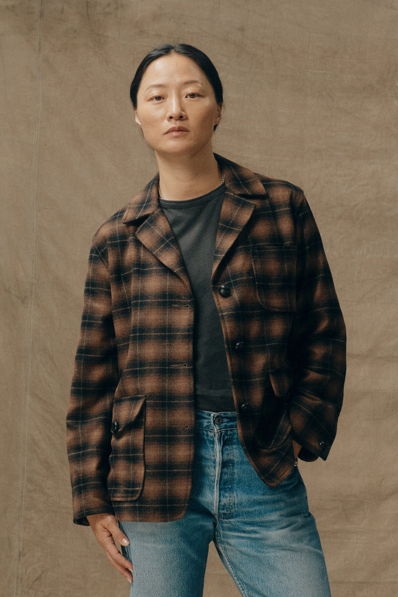 WOMEN’S UNCONSTRUCTED WOOL BLAZER