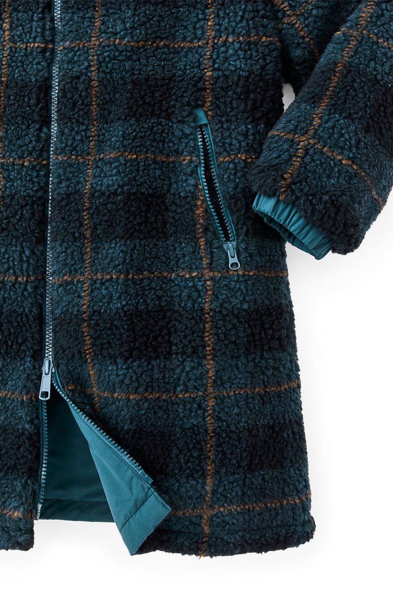 WOMEN’S REVERSIBLE WOOLY FLEECE COAT