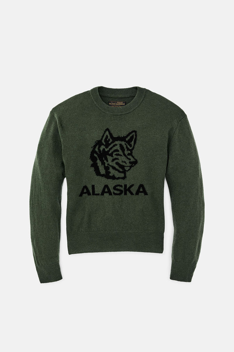 WOMEN’S GRAPHIC WOOL SWEATER