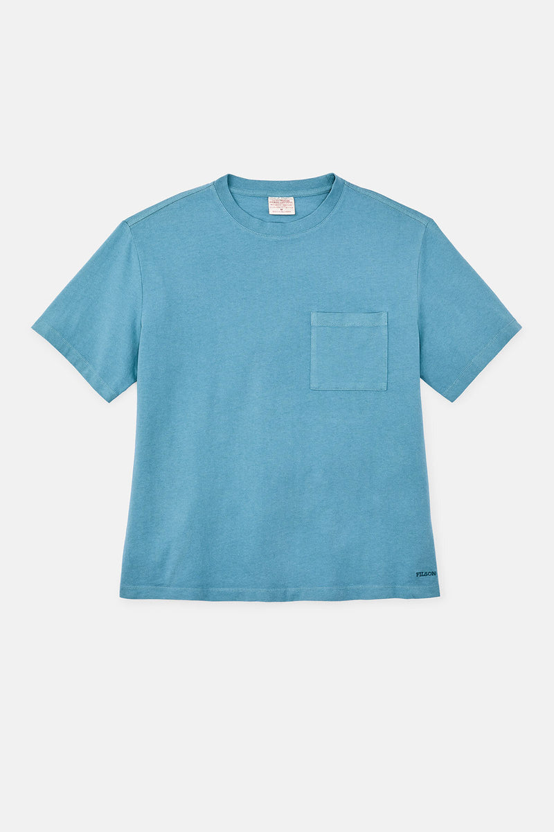 T-SHIRT CON TASCA A MANICA CORTA DA DONNA