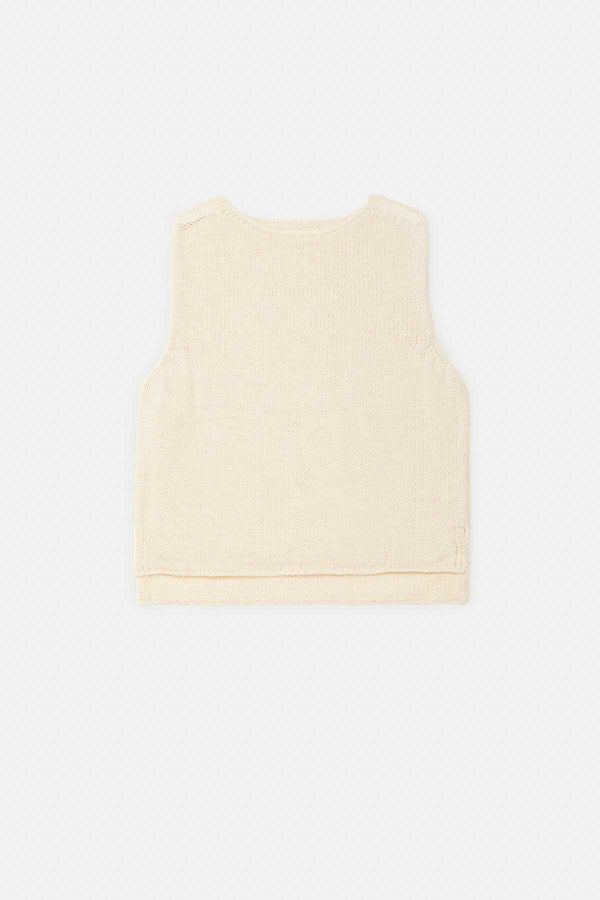 Gilet in maglia peruviana