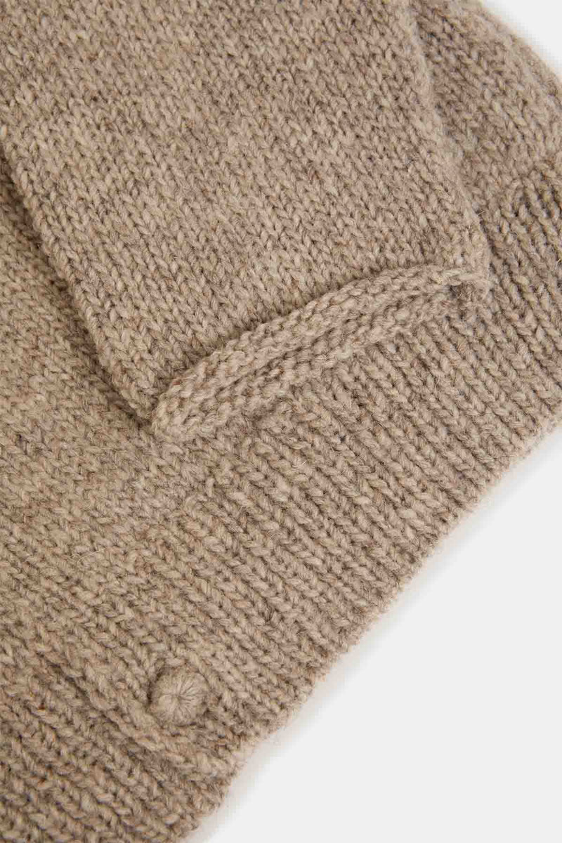 Cardigan in maglia peruviana