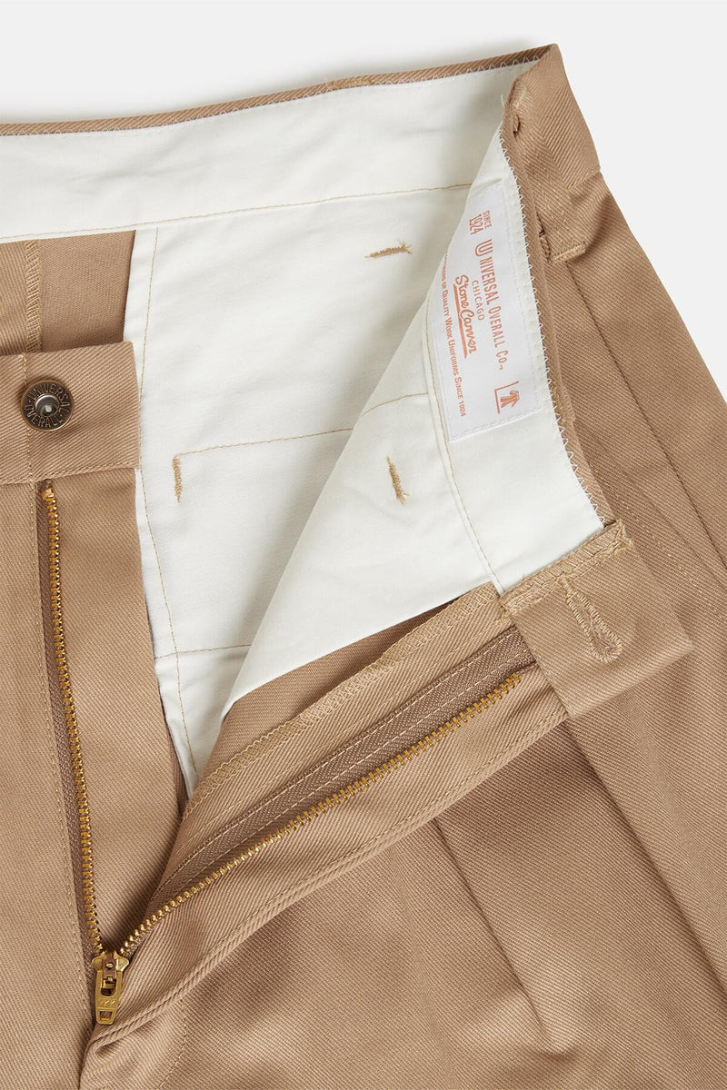 Pantaloni in twill a vestibilità rilassata