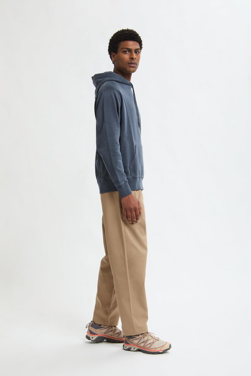 Pantaloni in twill a vestibilità rilassata