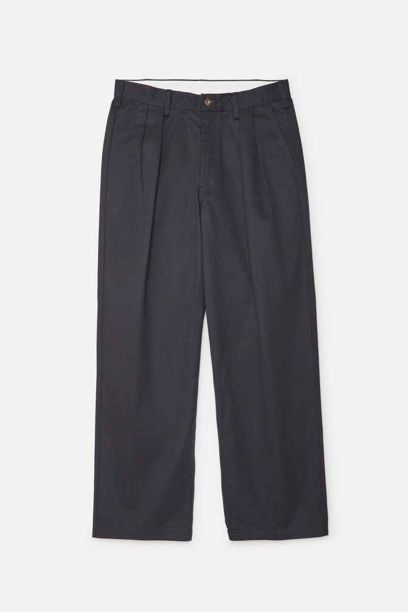Pantaloni in twill a vestibilità rilassata