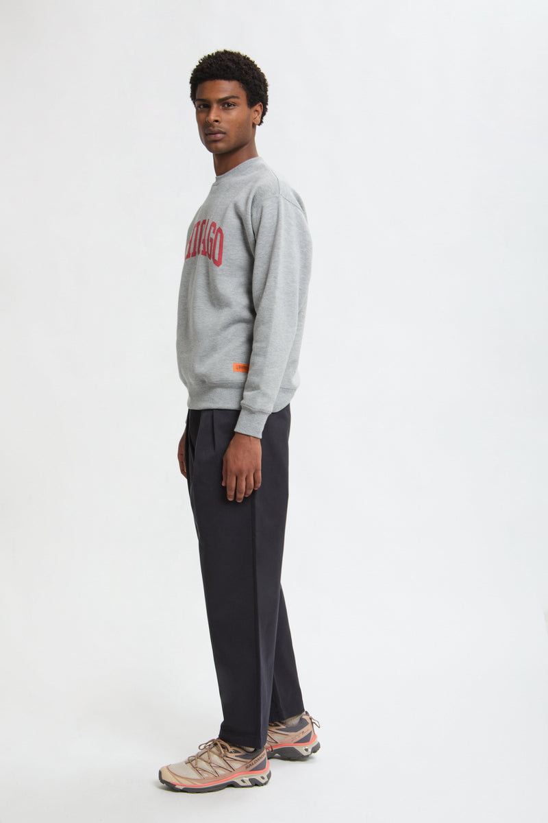 Pantaloni in twill a vestibilità rilassata