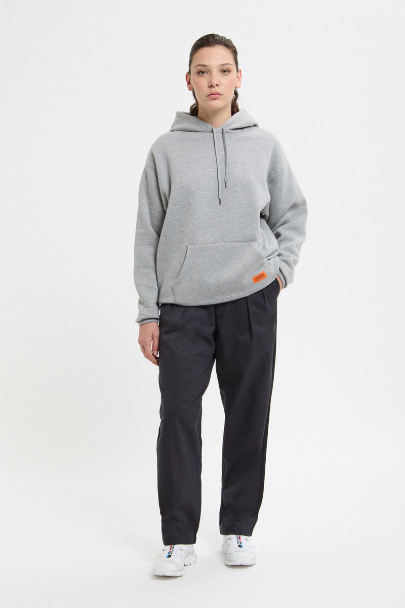 Pantaloni in twill a vestibilità rilassata