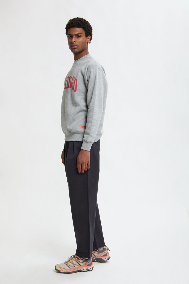 Pantaloni in twill a vestibilità rilassata
