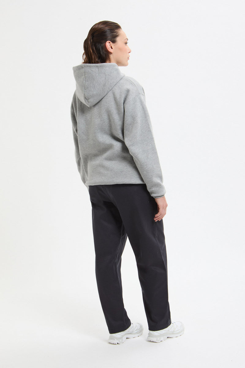 Pantaloni in twill a vestibilità rilassata
