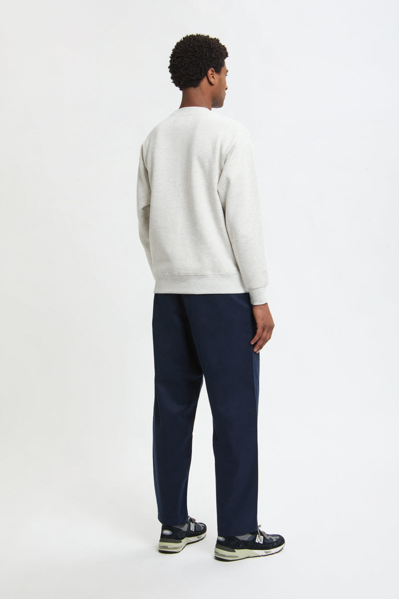 Pantaloni in twill a vestibilità rilassata