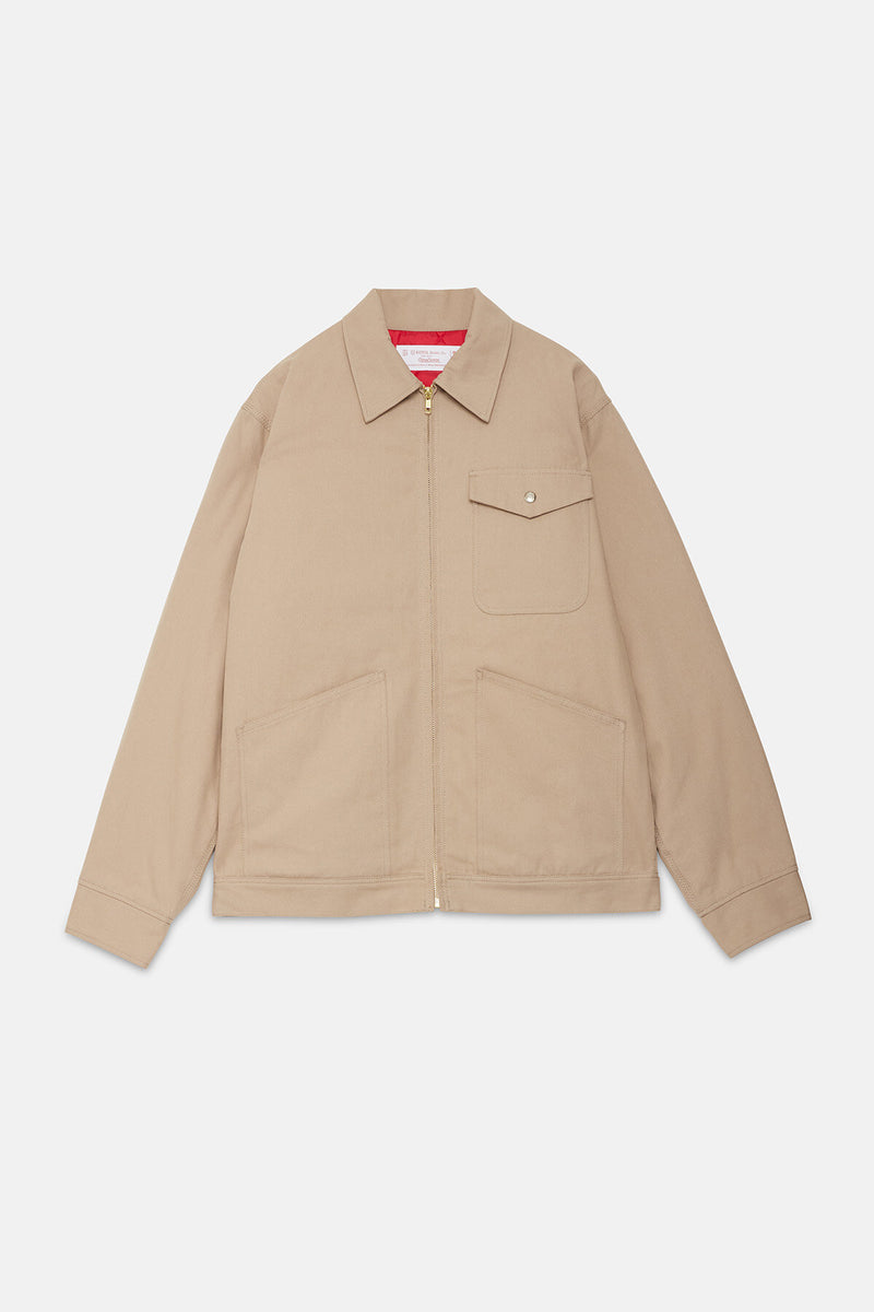 Cotton Liner Zip Jacket