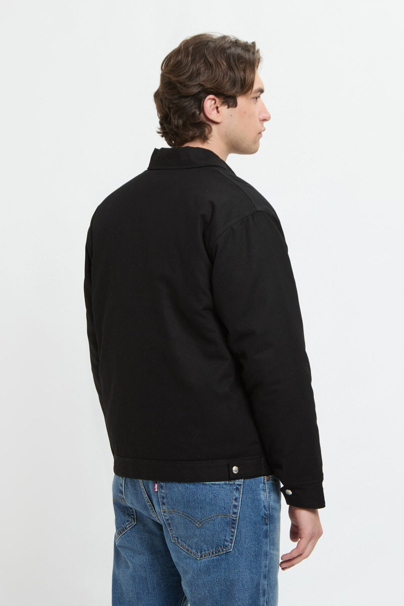 Giacca con zip e fodera in cotone