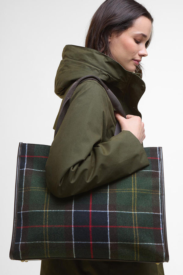 Borsa tote Turnberry in tartan