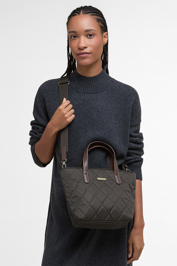 Mini borsa tote trapuntata