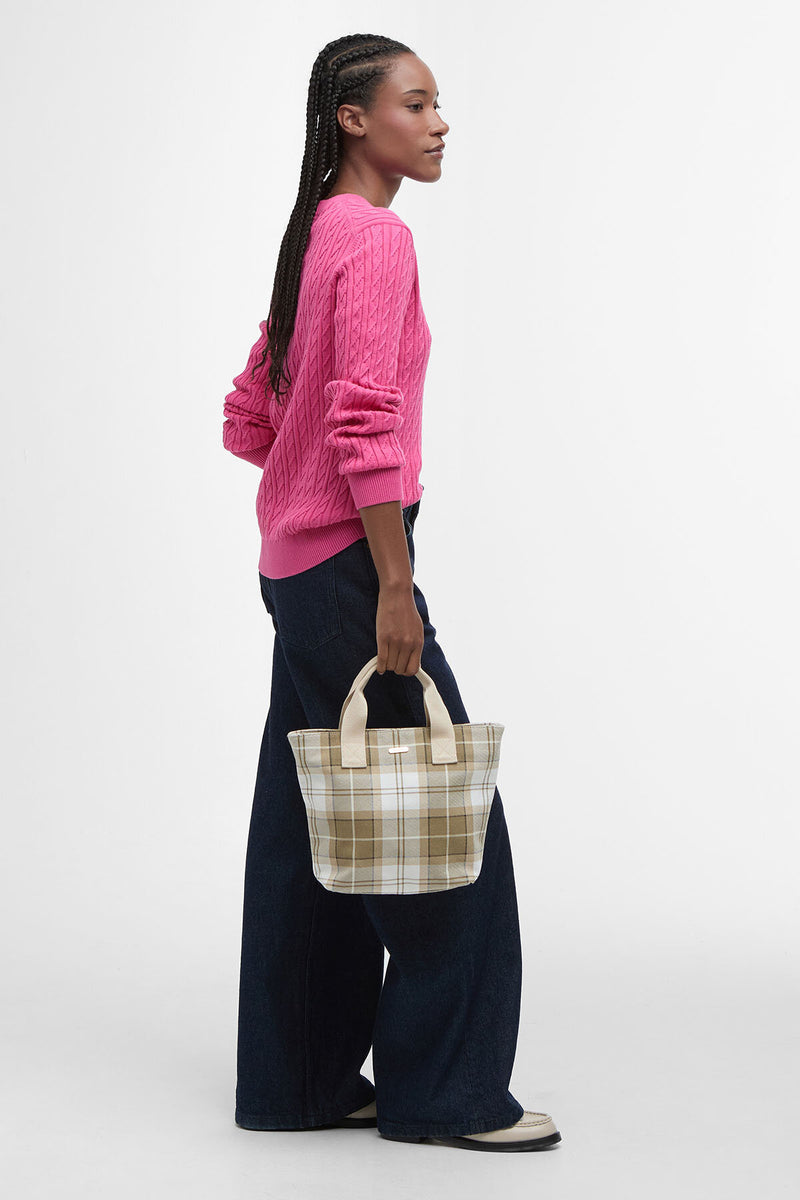 Borsa tote Maisy in tartan