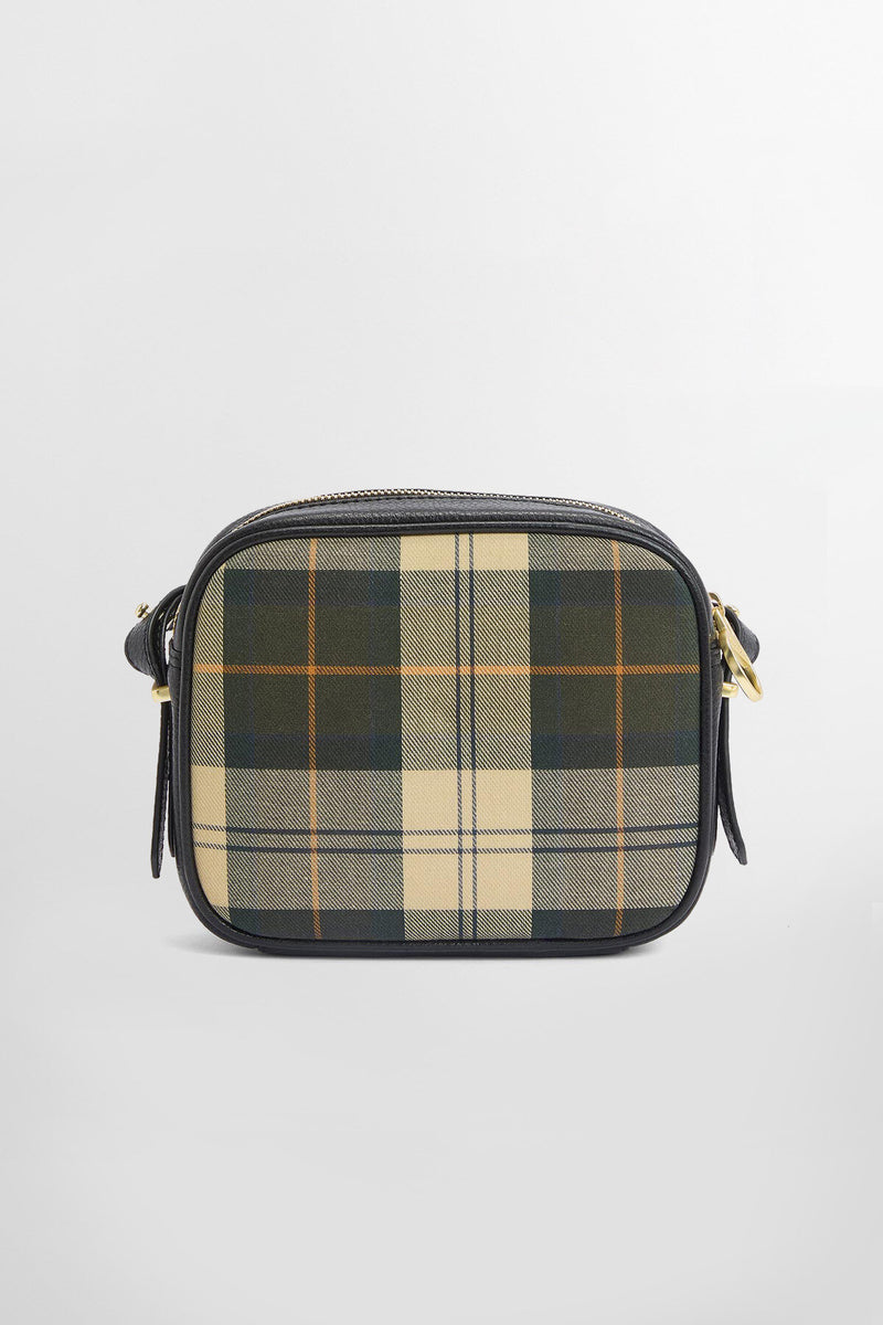 Borsa a tracolla con motivo tartan Daphne Barbour