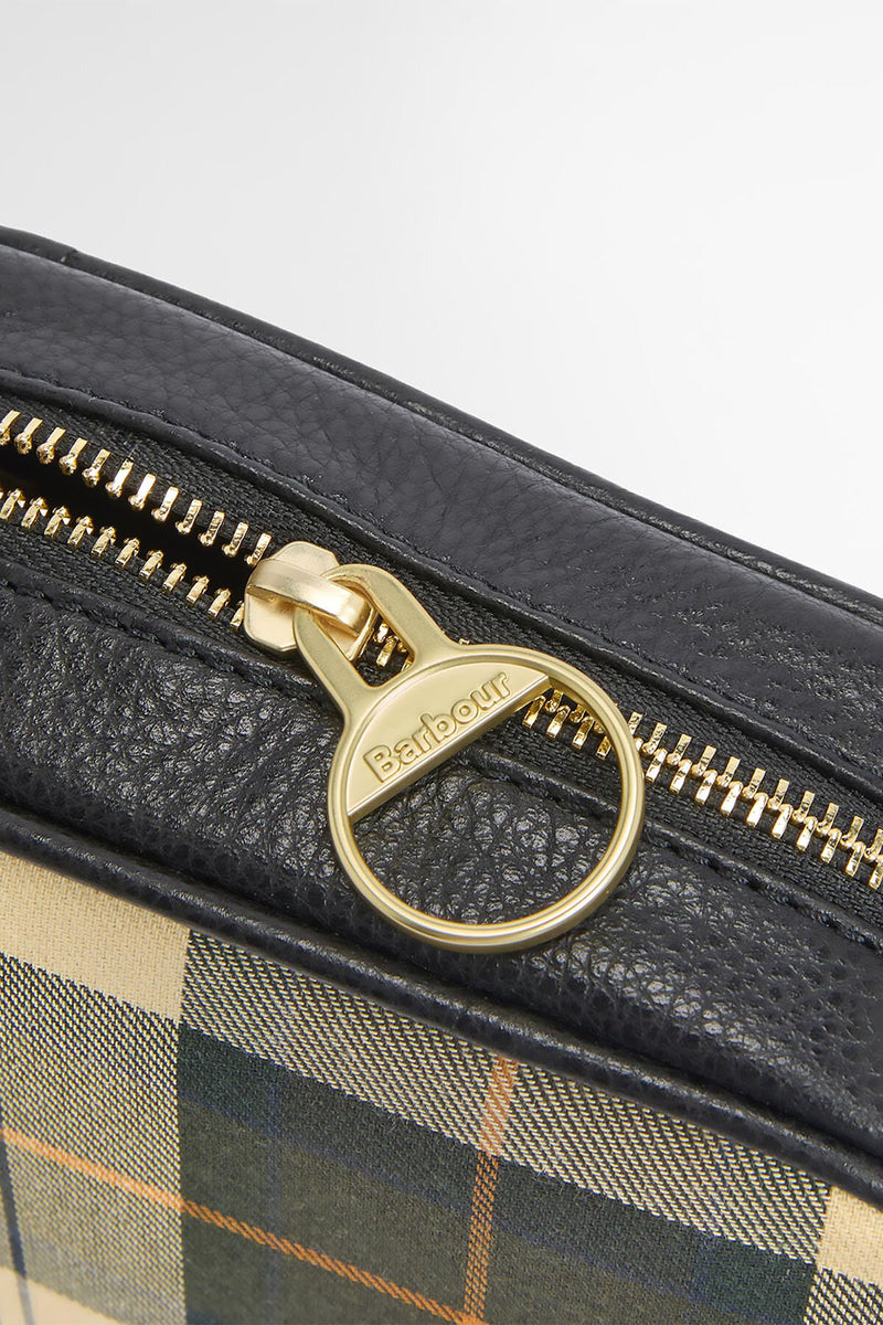 Borsa a tracolla con motivo tartan Daphne Barbour