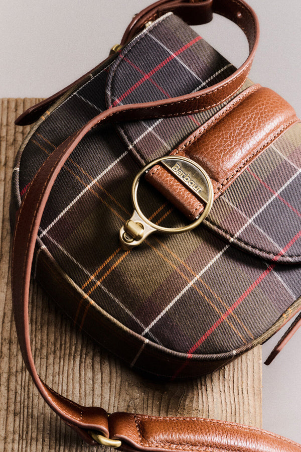Barbour Elm Tartan Crossbody Bag