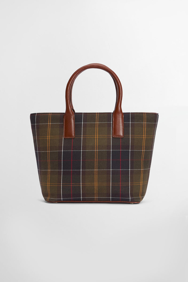 Borsa tote in tartan Birch Barbour