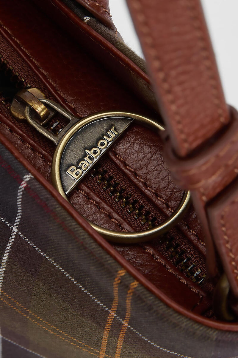 Borsa tote in tartan Birch Barbour
