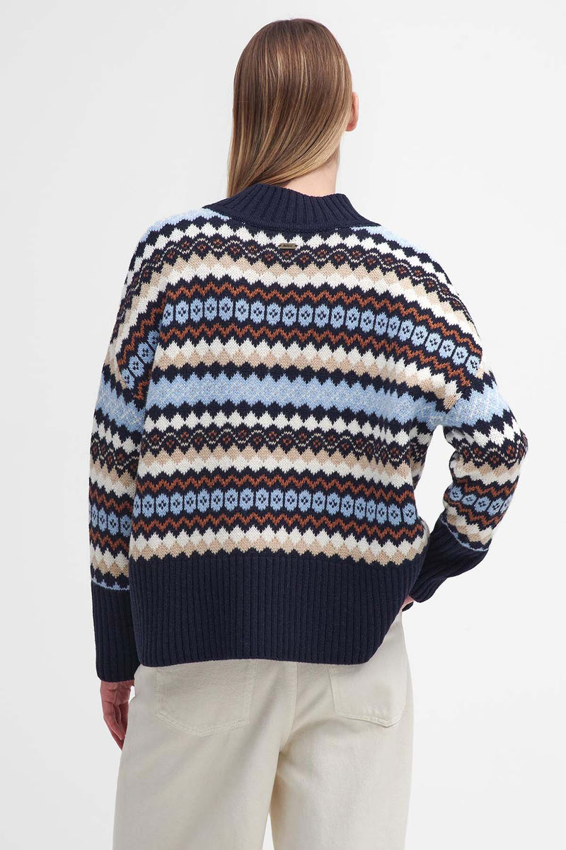 Larisa Fair Isle High Neck Jumper