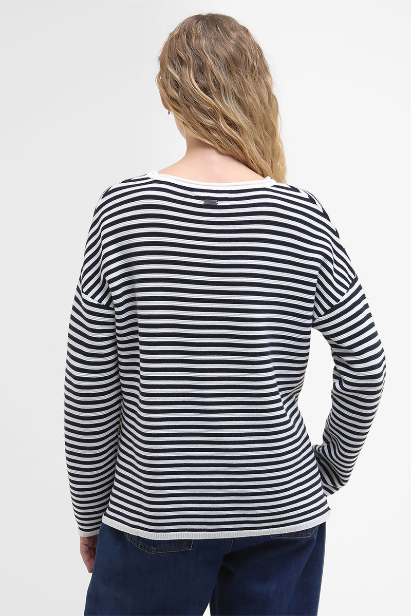 Marine Striped Crew Neck Jumper