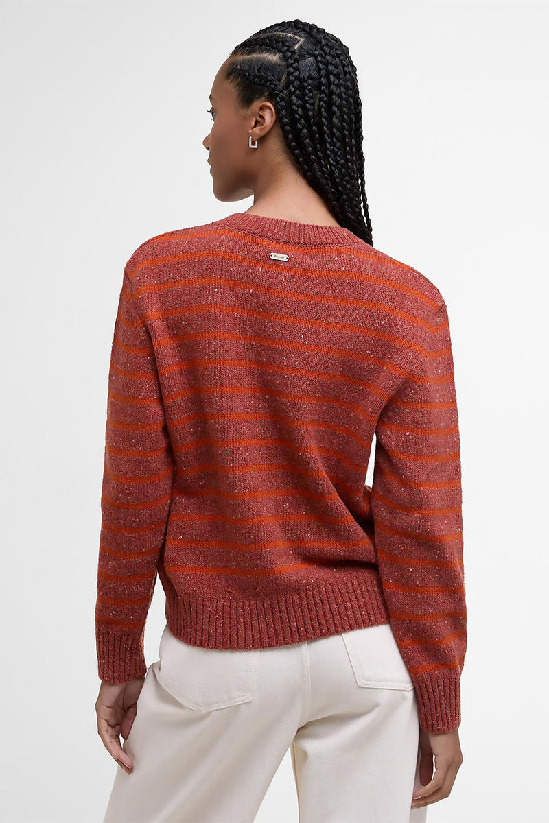 Claydon Striped Crew Neck Jumper