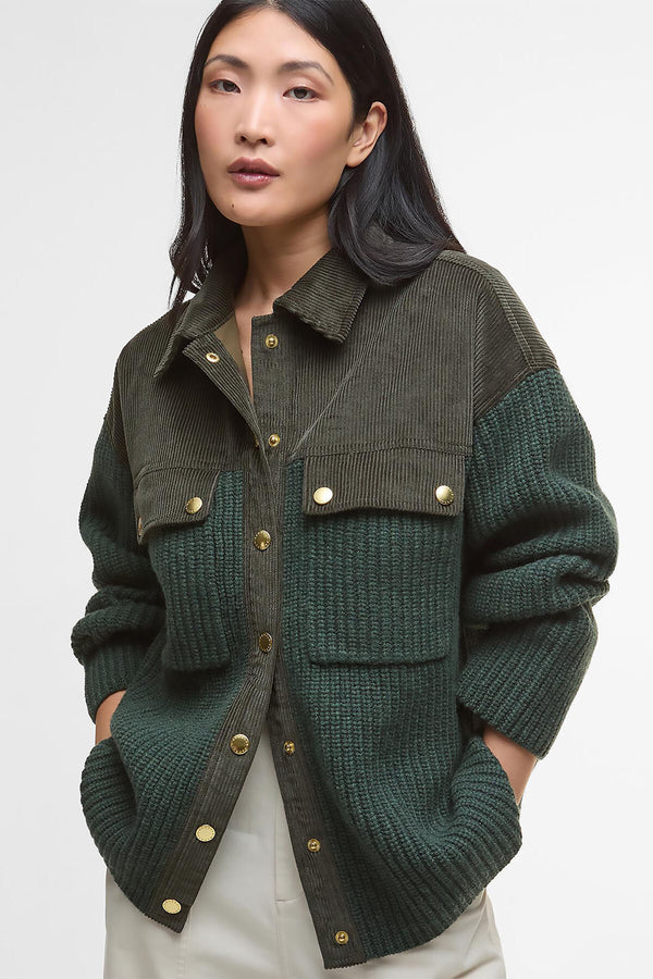 Overshirt lavorata Maxine